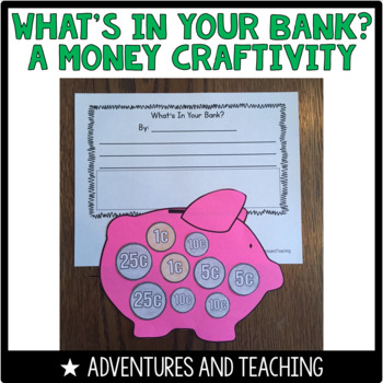 Preview of Piggy Bank Money Craftivity {Craftivity}