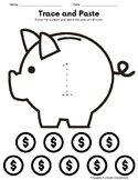 Piggy Bank Trace and Paste