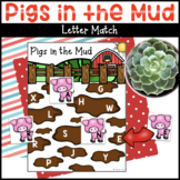 Pigs in the Mud Letter Matching Activity