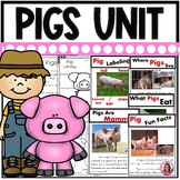 Pigs on the Farm | Nonfiction Literacy Unit about Pigs | R