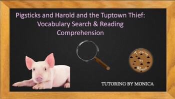 Preview of Pigsticks & Harold & The TupTown Thief