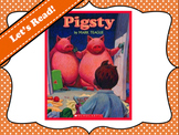 Pigsty by Mark Teague Vocabulary Visuals (for ELLs)