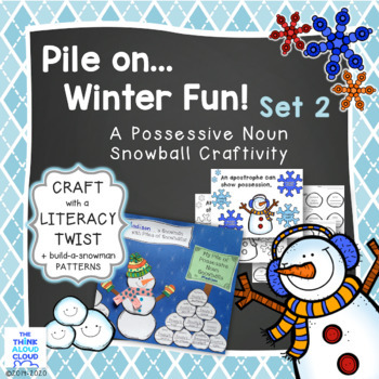 Worksheet on Possessive Nouns ~ Snowball Craft Set 2 by The Think