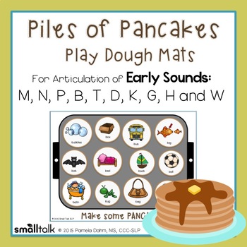 Pancake Pile Up For Speech Therapy - thedabblingspeechie