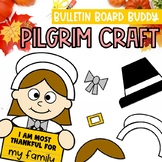 Pilgrim Boy and Girl Craft | Bulletin Board Buddies