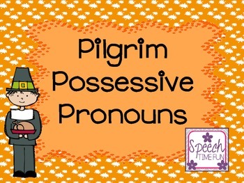Preview of Pilgrim Possessive Pronouns