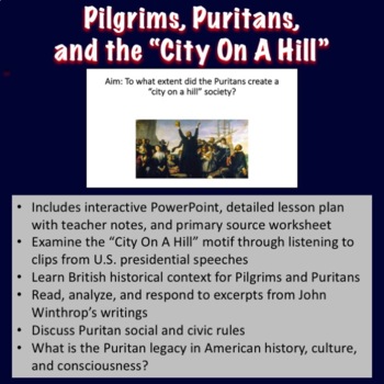Preview of Pilgrims, Puritans, and the "City Upon A Hill"