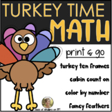 Pilgrims, Turkeys, Math Common Core and More! {Kindergarten}