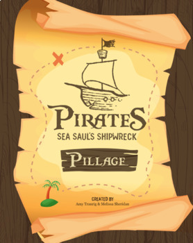 Preview of Pillage: Pirate 6 Week Curriculum - Bible Lessons for Kids Ministry & Families