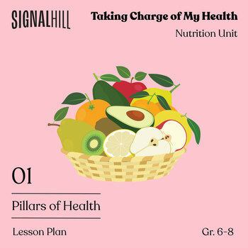 Preview of Pillars of Health | Nutrition Lesson Plan