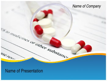 Pills PowerPoint Template by TemplatesStore | TPT