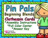 Pin Pals Beginning Blends Clothespin Cards