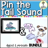 Pin The Tail Sound BUNDLE - Final Consonant Deletion Activ