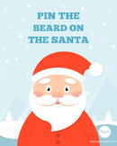 Pin the Beard on the Santa