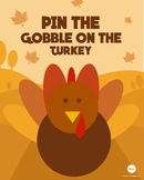 Pin the Gobble on the Turkey- Free for a limited time!