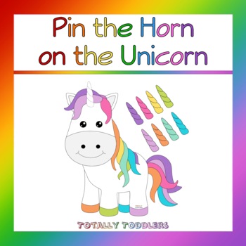 pin the horn on the unicorn teaching resources tpt