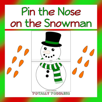 snowman nose printable