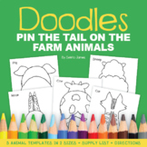 Pin the Tail on the Farm Animal | Fun Games to Play in the