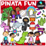 Pinata Fun Clip Art Set {Educlips clipart}