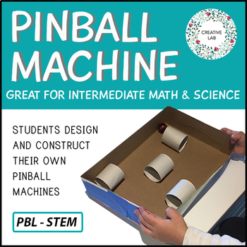 Preview of Pinball Machine - Intermediate - STEM - PBL