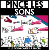 Pince les sons - Segmentation - French Sounds - Phonics - 
