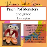 Pinch Pot Ceramic Monsters