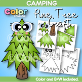 Pine Tree Forest Craft | Camping Day Theme Activities | Su