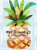 Pineapple Binder/Cover page