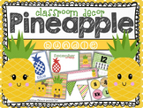 Pineapple: Classroom Editable Decor