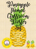 Pineapple Classroom Poster Set