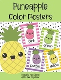Pineapple Color Posters