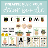 Pineapple Music Room Decor Bundle
