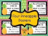 Pineapple Decor Signs