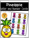 Pineapple Letter and Number Cards