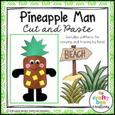 Pineapple Craft Hawaiian Luau Activity Summer Bulletin Boa