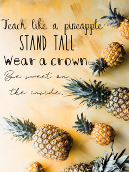 Preview of Pineapple Quote