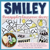 Pineapple Theme Classroom Decor Set: Back to School Tropic