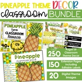 Pineapple Theme - Complete Classroom Decor BUNDLE