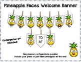 Pineapple Welcome Banner Freebie