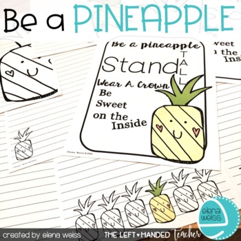 Preview of Be A Pineapple: Writing Prompt
