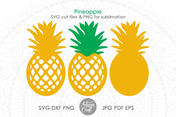 Pineapple clipart, Pineapple SVG by Artisan Craft | TPT