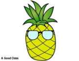 Pineapple with Sunglasses Tropical Printables