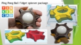 Ping Pong Ball Fidget spinner package (.stl, .PDF, .docx)
