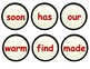Ball Words Sight Word Mastery System-EDITABLE Ping Pong Ball Words