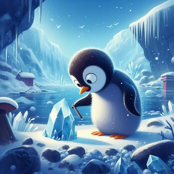 Preview of Pinguin Image, L’Aventure de Pierre: Un Livre d’Histoire de Pingouin French