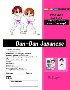 Preview of Pink Belt Unit 1 of 4 [Cracking Characters] DDJ