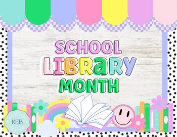 Preview of School Library Month Bulletin Board