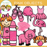 Pink Color Objects Clip Art