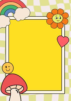 Preview of Pink Colorful Cute Playful Note Book Cover A4 Document