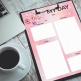 daily planner for students-daily planner for work-daily pl